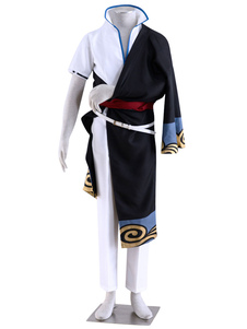Toussaint Cosplay Costume comme Sakata Gintoki de Gintama
