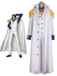 Toussaint Cosplay Costume comme Aokiji Kuzan Dans One Piece