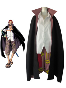 Toussaint Cosplay Costume comme Shanks Dans One Piece