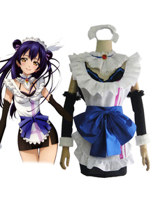 Love Live ! Sonoda Umi Maid Toussaint Cosplay Costume