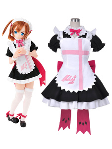 Love Live ! Kousaka Honoka Maid Toussaint Cosplay Costume