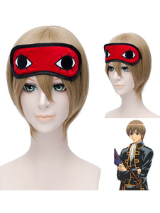 Toussaint Cosplay Perruque Linier Straight Okita Sougo Gintama (Couvre-chef pas inclus)