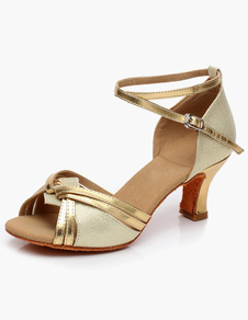 Chaussures de danse latine à talon évasé