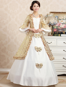 Robe Lolita manches Rococo Baroque élégant