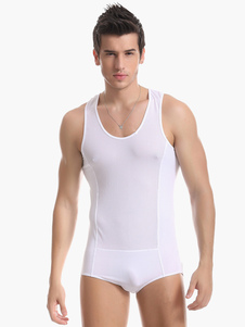 Maillot de corps de l'homme sexy Nylon
