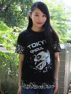 Tokyo goule Kaneki Ken T-Shirt Animé Toussaint Cosplay