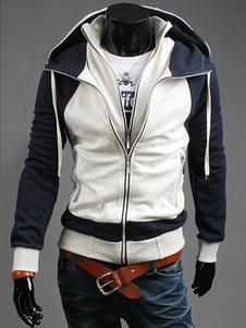 Veste homme en coton mélangé