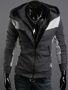 Veste homme en coton mélangé