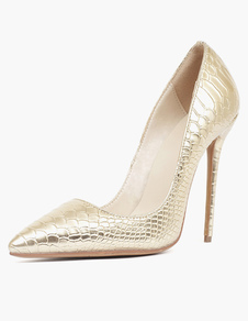 Escarpins bout pointu talons aigus cuir