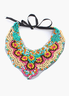 Collier filet bohémienne