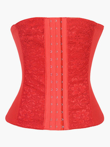 Bustier lycra rouge unicolorentelle