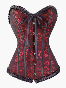 Corse rouge lycrantelle lacets