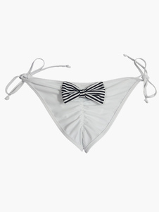Maillot de bain bikini sexy plissé pour femme