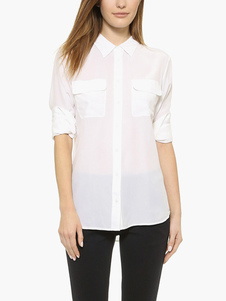 Blouse femme mode blanc
