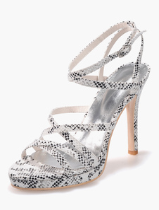 Chaussures talons aigus bout ouvert style européen