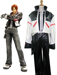 Roi de Fighters2003 Kyo Kusanagi combats uniforme Cosplay Costume