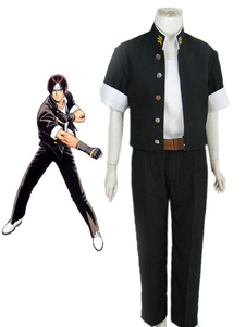 Roi de Fighters97 Kyo Kusanagi combats uniforme Cosplay Costume
