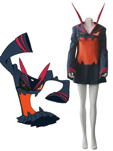 Toussaint Cosplay Costume Sailor uniforme Tuer la tuer Senketsu sang frais