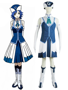 Toussaint Cosplay Costume comme Juvia Lockser de Fairy Tail