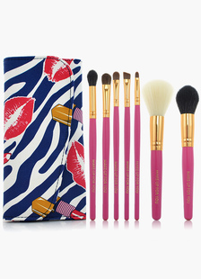 Pinceaux de maquillage rose