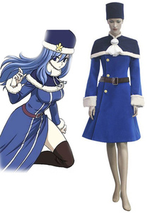 Toussaint Cosplay Costume comme Juvia Lockser de Fairy Tail
