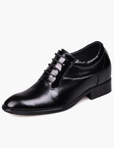 Chaussures ascenseur modernes noir lacets