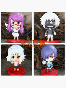 Tokyo goule Rize Kaneki Suzuya Toka Toussaint Cosplay Figure Animé