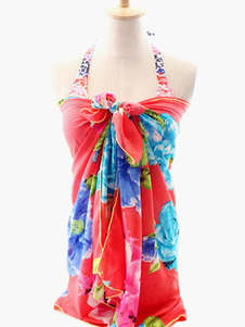 Maillot de bain 2 pièces sexy noeud licou noeud pour femme