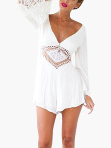 Combinaison pour femme blanche de Vacances