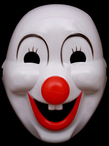 Masque de Clown blanc Halloween