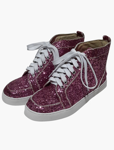Chaussures ascenseur de qualité tissu paillettes