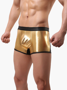 String homme sexy  métallisé brillant