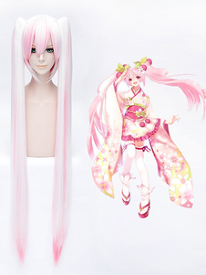 Perruque Cosplay de Vocaloid Sakura Miku