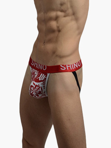 String homme sexy rouge