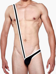 String homme sexy noir