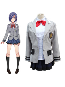Tokyo goule Kirishima Toka Toussaint Cosplay Costume automne uniforme scolaire