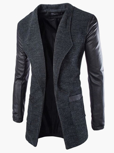 Manteau confortable en coton multicolore