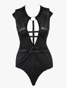 Tenue de Pole Dance noir Cosplay