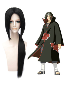 Carnevale Naruto Uchiha Itachi resistente fibra parrucca Cosplay