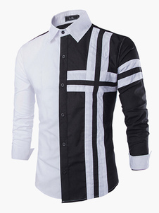 Chemise homme coton multicolore