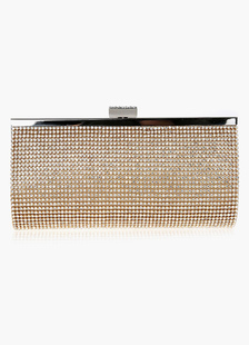 Beau sac à main de marié or