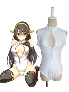 Cosplay Costume maillot de bain blanc