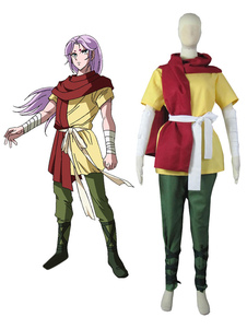 Saint Seiya âme d'or Gold Saints Aries Mu Anime uniforme Cosplay Costume