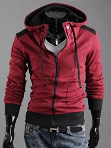 Blouson soutenu en coton multicolore