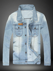 Blouson beau en denim unicolore