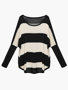 Charmant pull pour femme casual noir