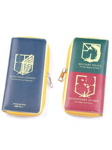 Toussaint Cosplay Portefeuille Attaque sur Titan