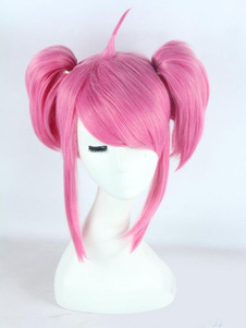 Toussaint Cosplay Perruque League Of Legends Lux fibre résistant à la chaleur