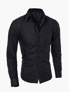 Chemise coton manches longues