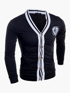 Pull parfait coton moulant col V